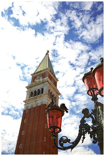 Turm in Venedig, Markusplatz
